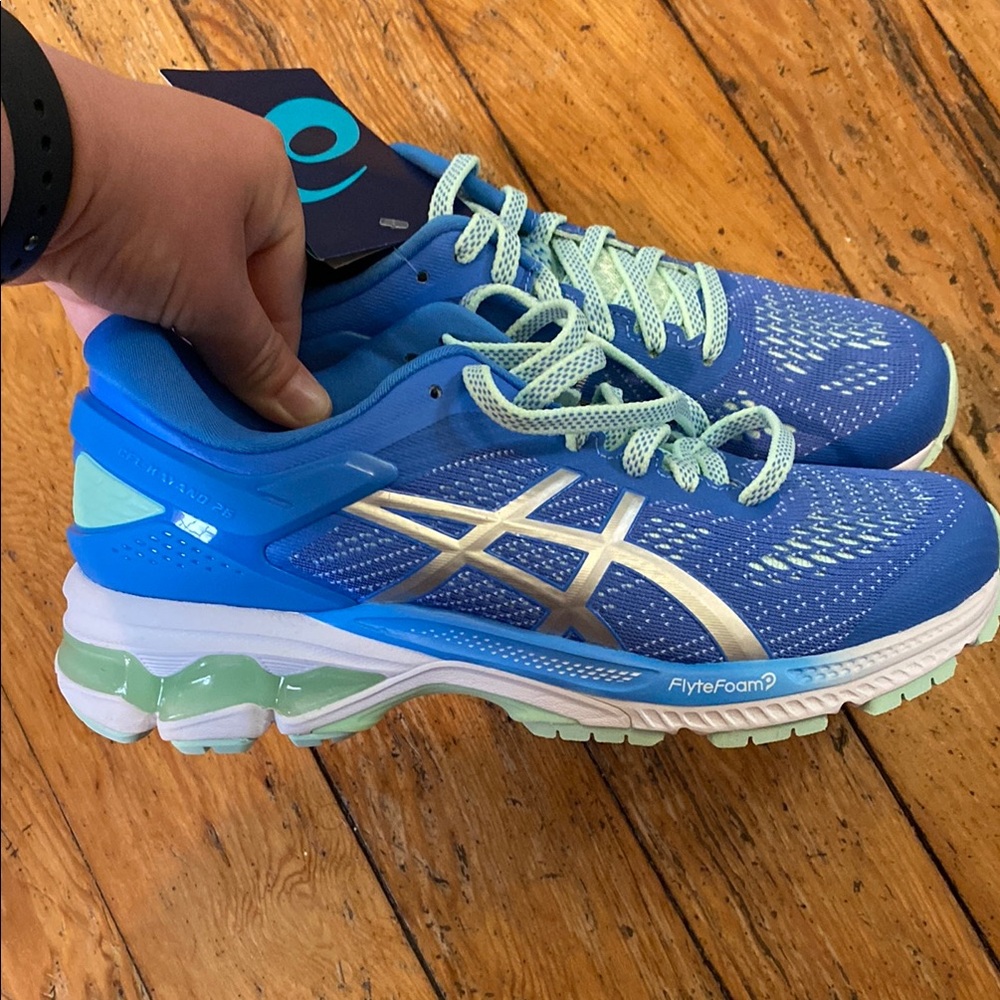Asics Vibrant Blue Athletic Sneakers